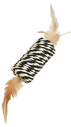 Bobby - Jouet Tube Noir pour Chats - 8cm