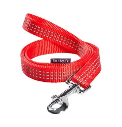 Bobby - Laisse Safe Rouge pour Chiens