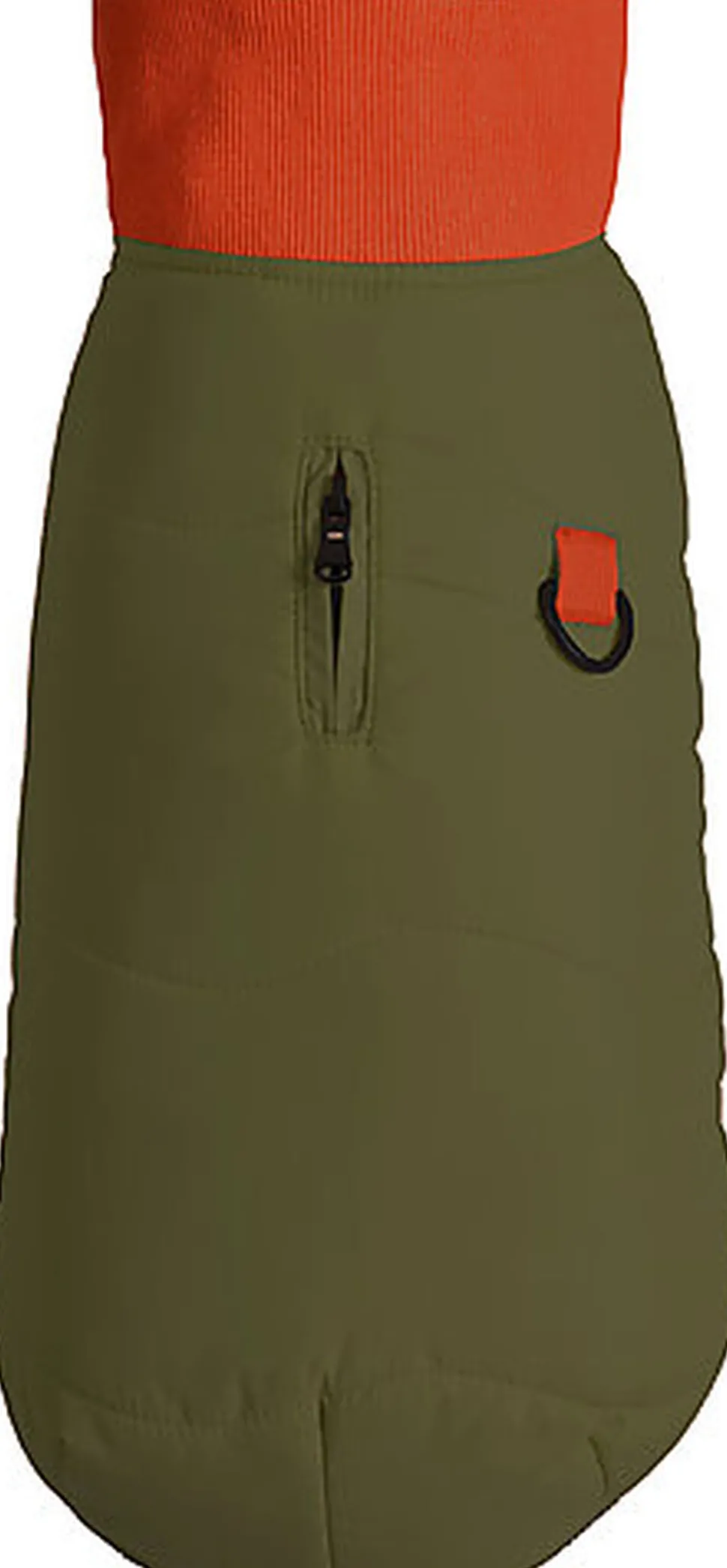 Bobby - Manteau Contraste Kaki pour Chiens - 25cm/XS