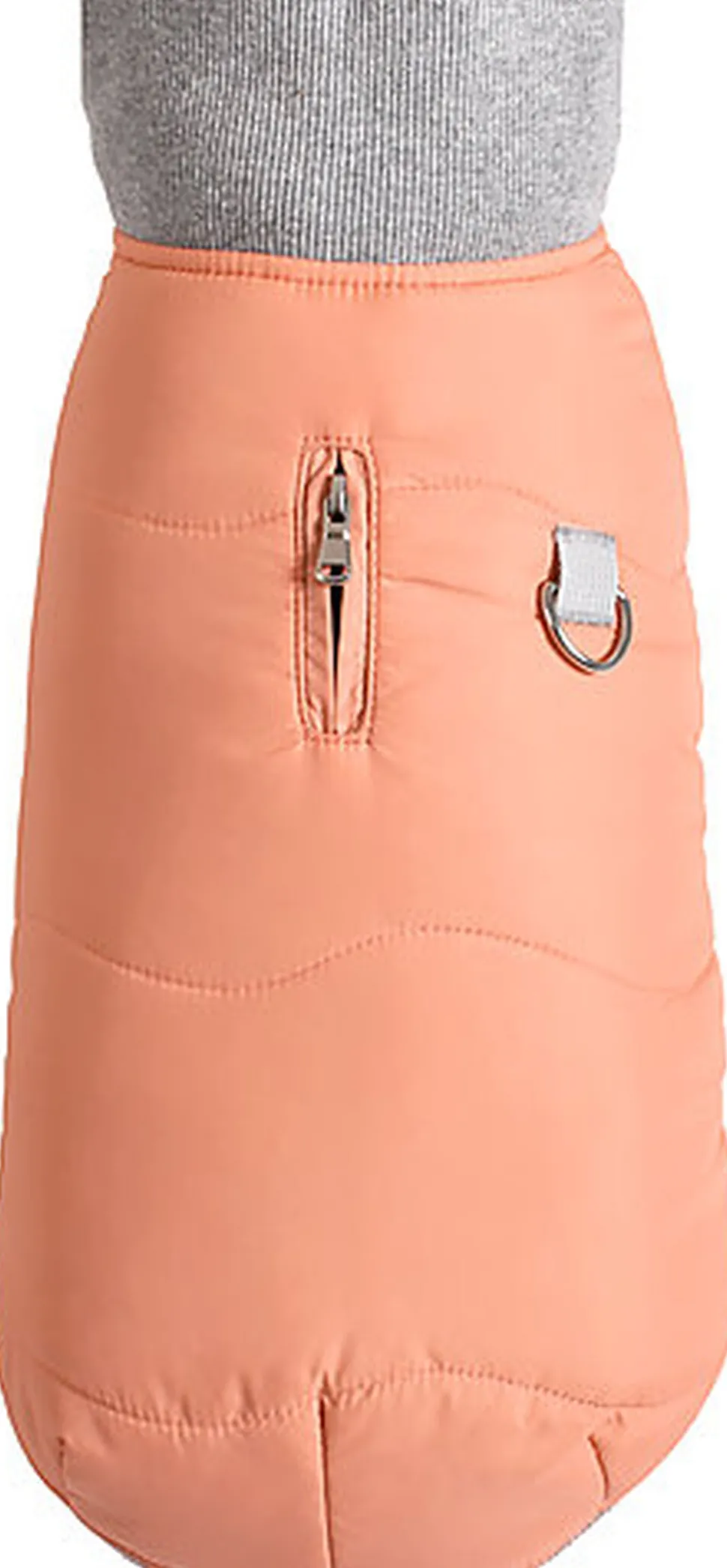 Bobby - Manteau Contraste Corail pour Chiens - M/36cm