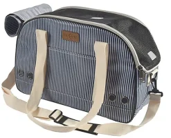 Bobby - Sac de Transport Tennis Marine pour Chiens et Chats - 45cm