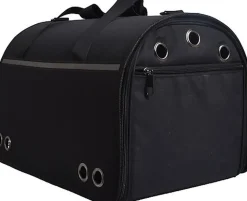 Bobby - Sac de Transport Week-end pour Chiens et Chats - Noir