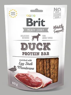 Brit - Friandises Barre Protéinée au Canard pour Chiens - 80g