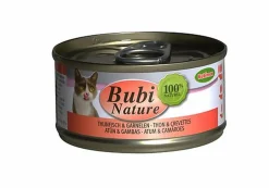 Bubimex - Pâtée Bubi Nature Thon et Crevettes pour Chat - 70g