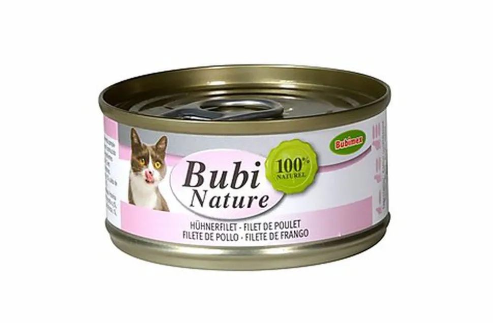 Bubimex - Pâtée Bubi Nature Filets de Poulet pour Chat - 70g