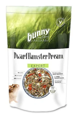 BunnyNature - Alimentation hamster nain DwarfHamsterDream EXPERT - 500g
