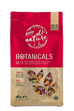 BunnyNature - BOTANICALS MID MIX Mélange Fleurs de souci et fleurs de rose - 130 g
