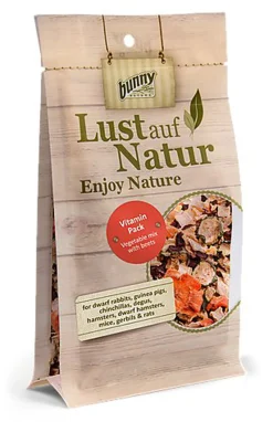 BunnyNature - Snack Enjoy Nature Pack vitaminé mix de légumes et betterave - 50 g