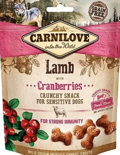 Carnilove - Friandises Crunchy Agneau et Cranberries pour Chien - 200g