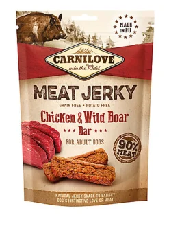 Carnilove - Jerky Barre Protéinée Poulet Sanglier - 100g