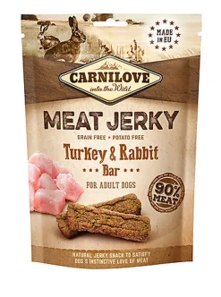 Carnilove - Jerky Barre Protéinée Dinde Lapin - 100g