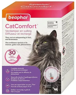 CatComfort - Diffuseur + Recharge Calmants Phéromones 30J pour Chat