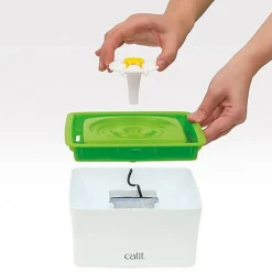 Catit - Fontaine Mini Flower Senses 2.0 pour Chat - 1,5L