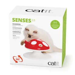 Catit - Jouet Senses 2.0 Champignon pour Chat - 24cm
