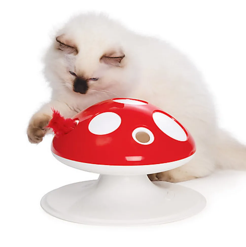 Catit - Jouet Senses 2.0 Champignon pour Chat - 24cm