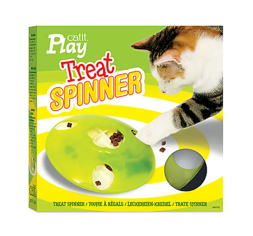 Catit - Jouet Treat Spinner pour Chats - 19,5cm