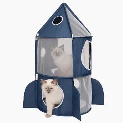 Catit - Vesper Rocket Ship - Bleu