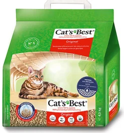 Cat's Best - Litière Végétale Original pour Chat - 10L
