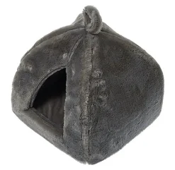 Cat's Fashion - Igloo Furly Gris pour Chat - 40x40x35cm