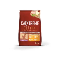 CatXtreme - Croquettes Adult Sterilised au Poulet Frais pour Chat - 2,5Kg