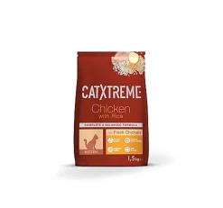 CatXtreme - Croquettes Kitten au Poulet Frais pour Chaton - 1,5Kg