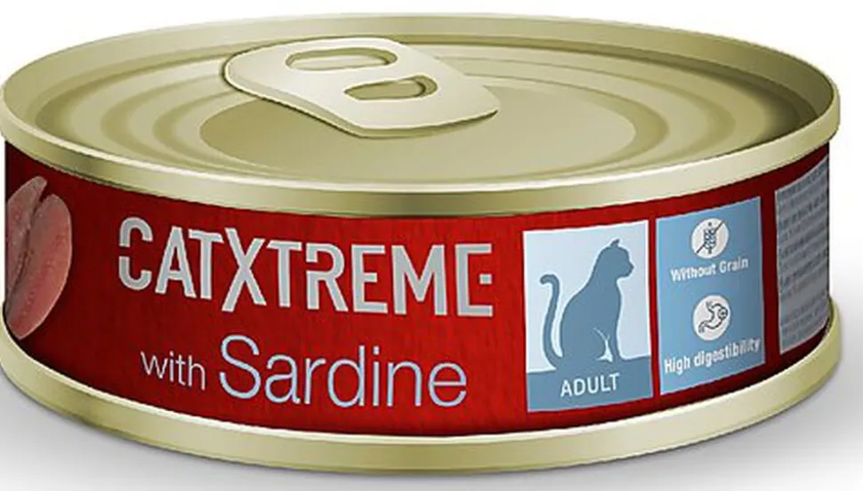 CatXtreme - Pâtée Adult Sterilised aux Sardines pour Chats - 170g