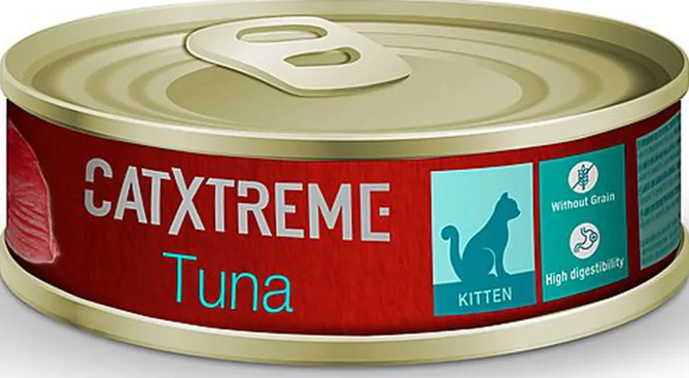 CatXtreme - Pâtée Kitten au Thon pour Chatons - 170g