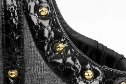 Cazo - Sac de Transport Noir pour Chien et Chat - 30x40x24cm