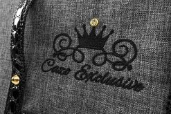 Cazo - Sac de Transport Noir pour Chien et Chat - 30x40x24cm