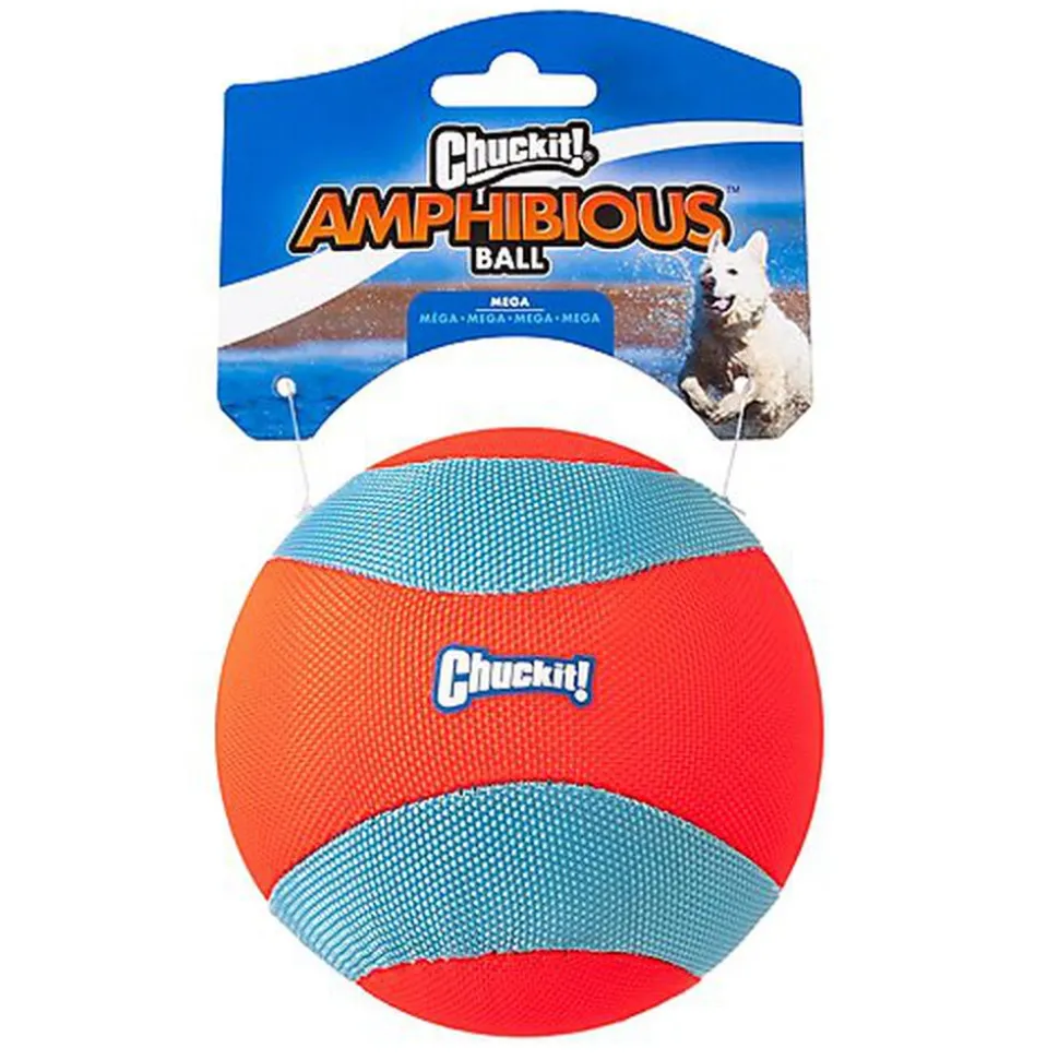 ChuckIt! - Balle Amphibious Mega Ball pour Chiens - 11,5cm