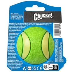 ChuckIt! - Balle Max Glow Ultra Squeaker Ball - M