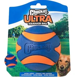 ChuckIt! - Balle Ultra Squeaker Ball pour Chiens - XL