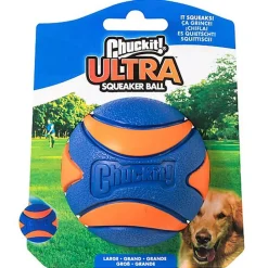 ChuckIt! - Balle Ultra Squeaker Ball Pour Chiens - L