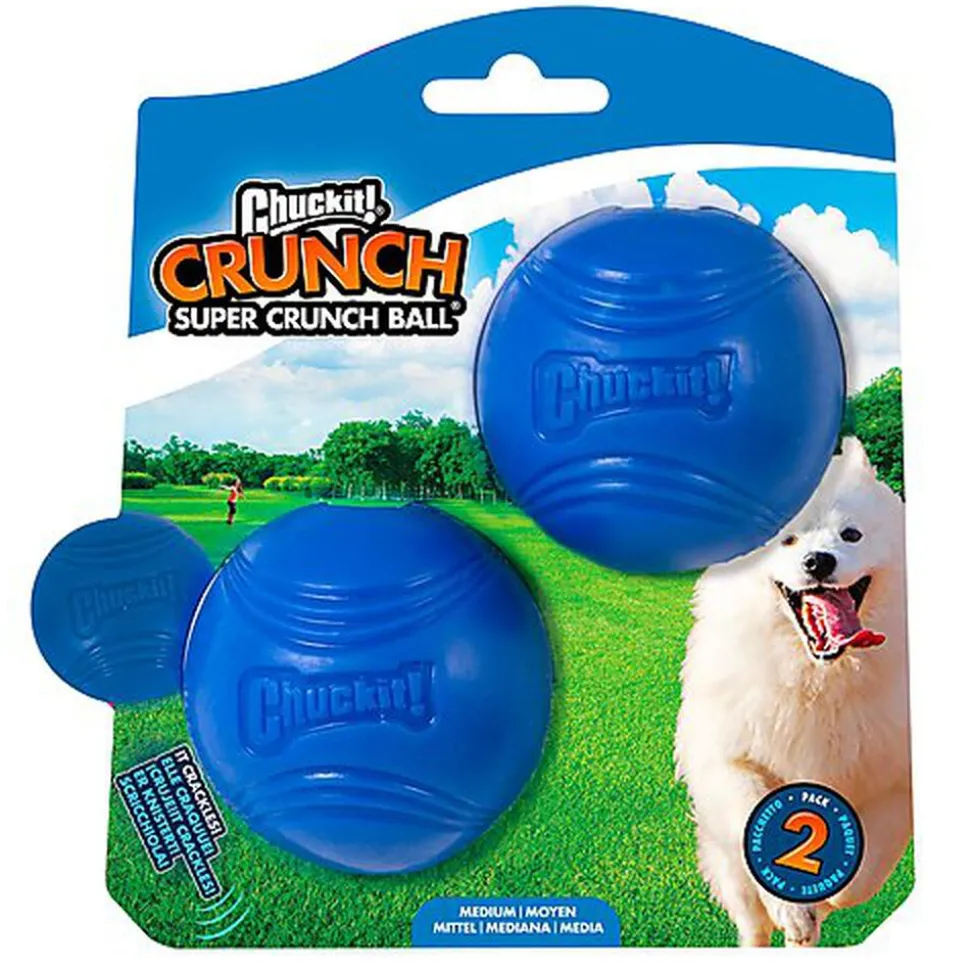 ChuckIt! - Balles Crunch Ball 2 Pack - M