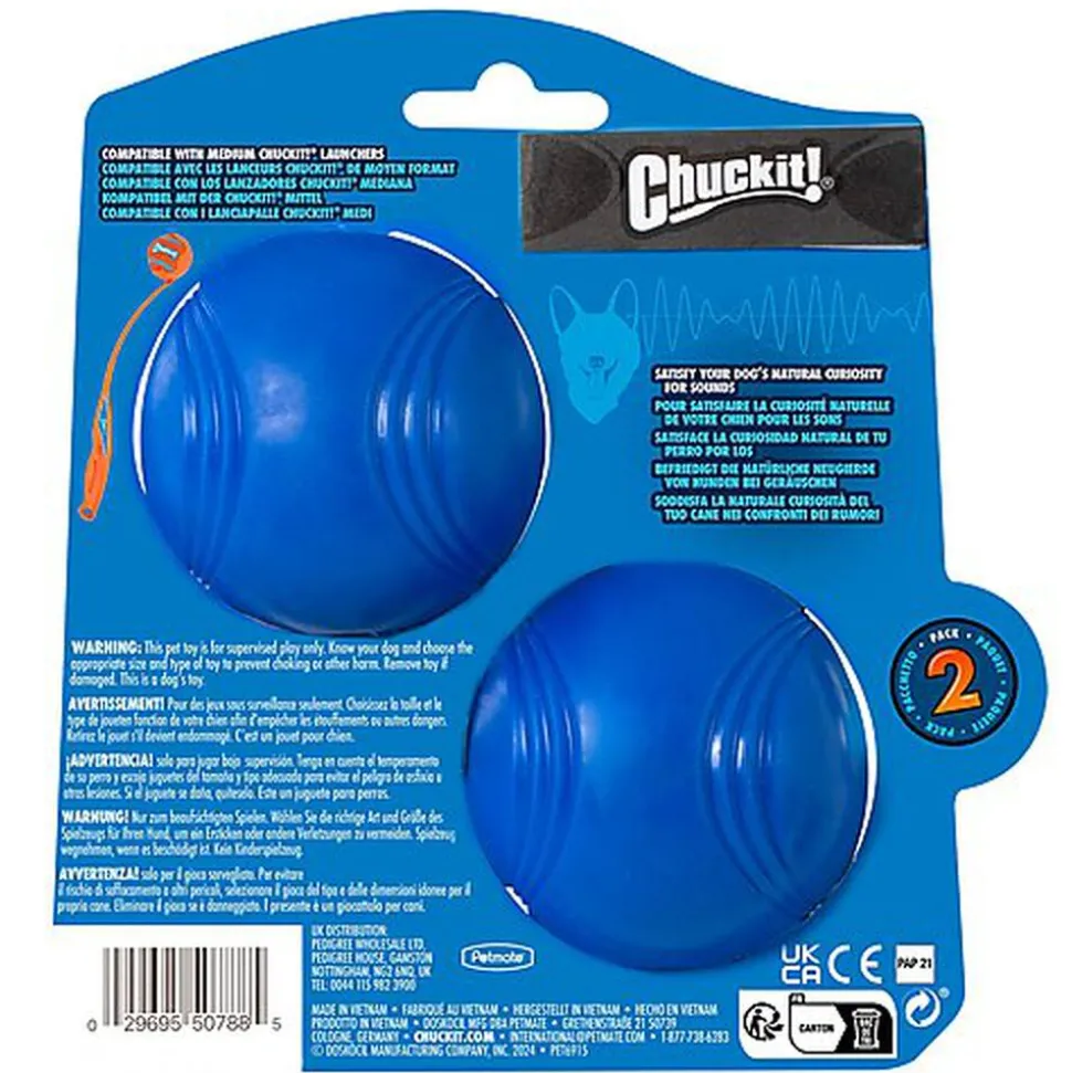 ChuckIt! - Balles Crunch Ball 2 Pack - M