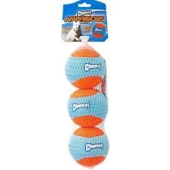 ChuckIt! - Pack 3 Balles Amphibious Balls pour Chiens - M