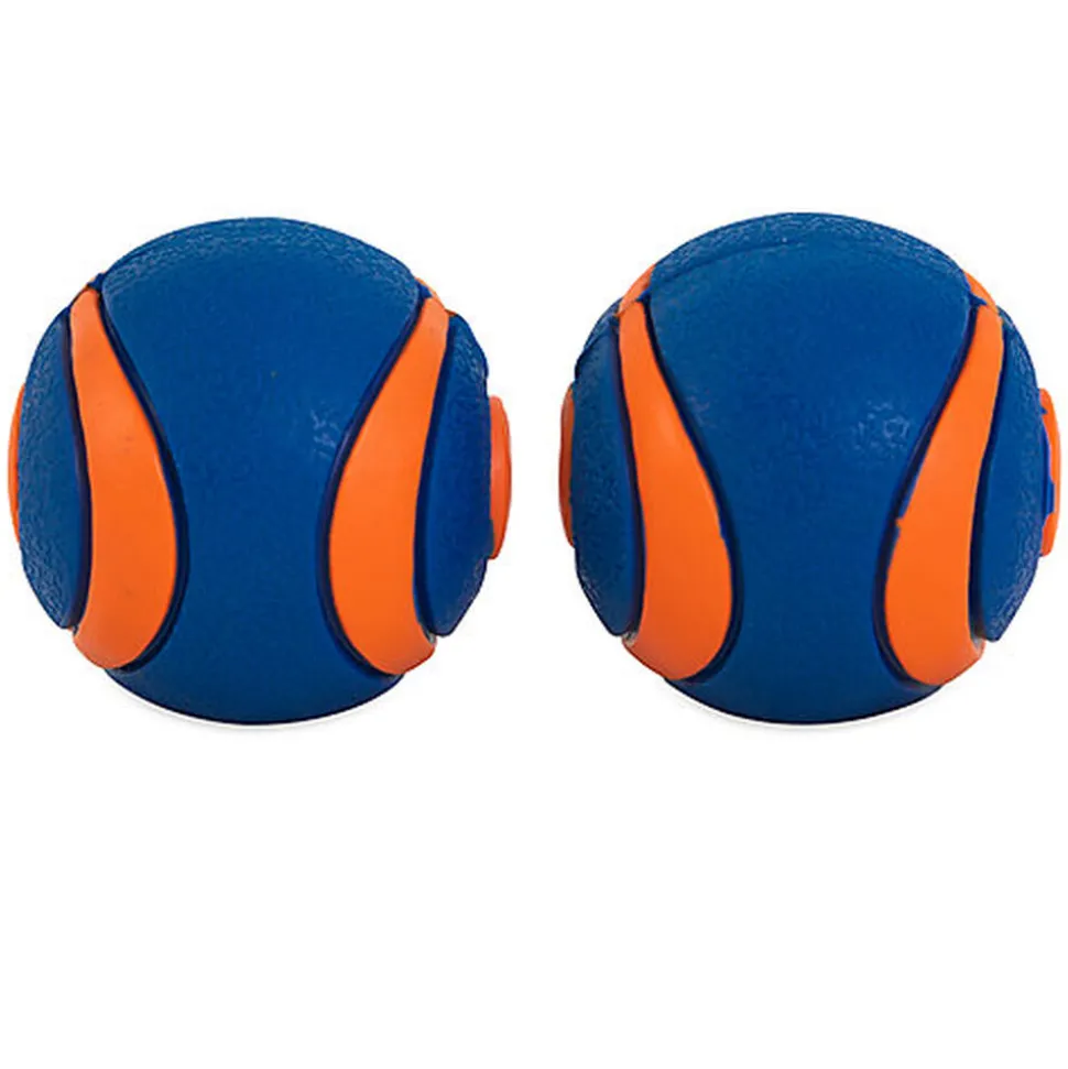 ChuckIt! - Pack 2 Balles Ultra Squeaker Ball pour Chiens - S