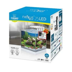 Ciano - Aquarium - Nexus Design Équipé de LED + Filtre