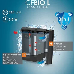 Ciano - Aquarium Emotions Pro 40 Noir - 52L