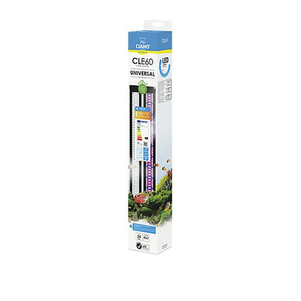 Ciano - Eclairage Led CLE 60 Noir pour Aquarium d'Eau Douce