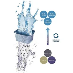 Ciano - Pack Cartouche Water Clear & Protection pour Aquarium - M