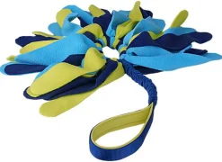 Coachi - Jouet Tuggi Spider pour Chiens - Bleu/Jaune