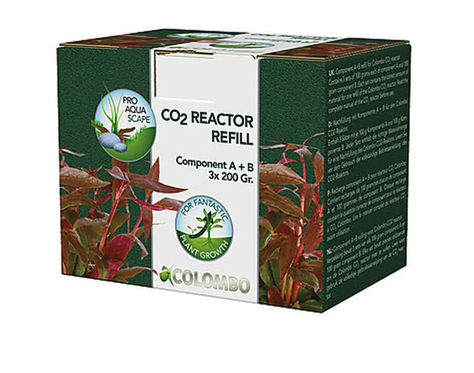 Colombo - Réacteur à CO2 REFILL pour Aquarium - 1,2Kg