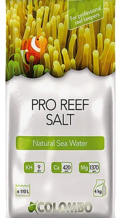 Colombo - Sel Pro Reef Natural Sea Water - 4Kg