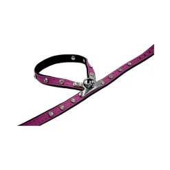 Comme Un Roi - Harnais Cuir So Funky Rose pour Chien