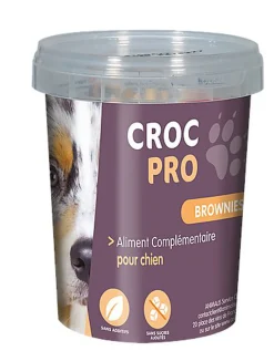 Croc Pro - Friandises Brownies pour Chiens - 300g