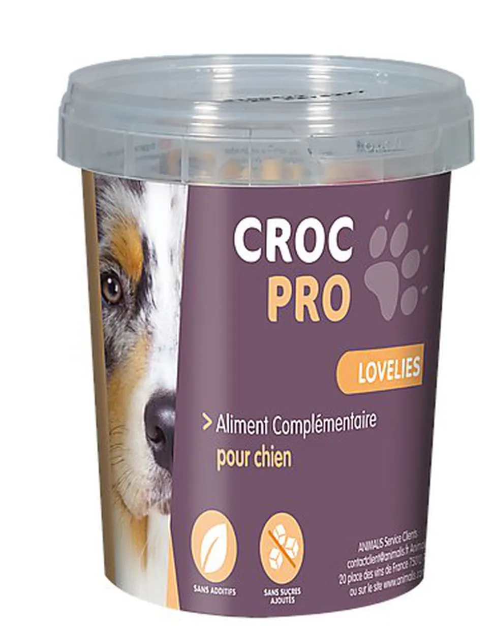 Croc Pro - Friandises Lovelies pour Chiens - 300g