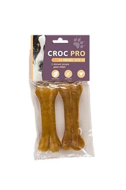 Croc Pro - Os à Mâcher 13cm pour Chiens - x2