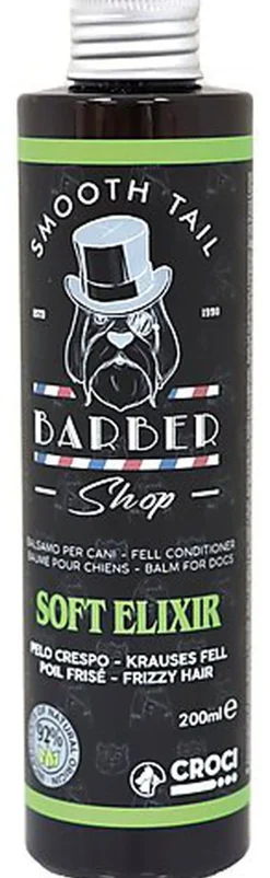 Croci - Après-Shampoing BARBERSHOP Soft Elixir Poil Frisé pour Chien - 200ml