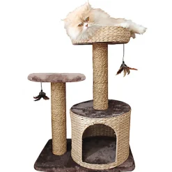 Croci - Arbre à Chat Natural Larix pour Chat - 80cm